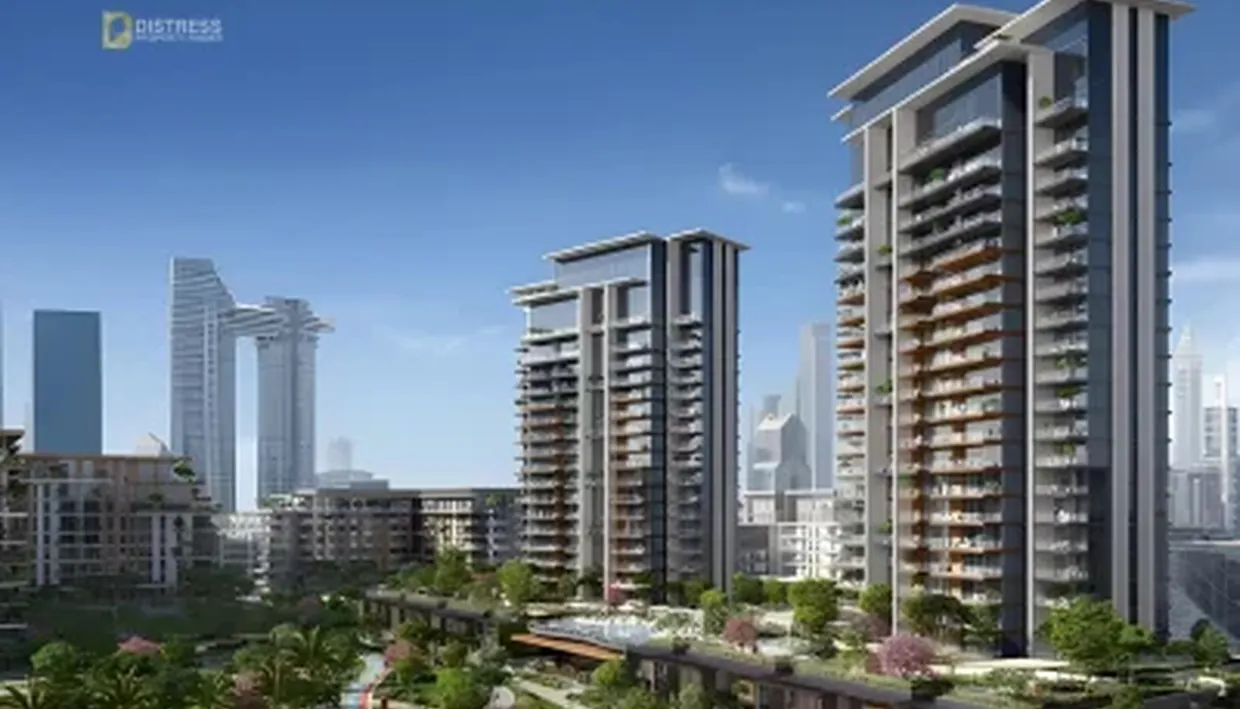 Central Park Plaza apartment interiors and park-facing living at City Walk, Dubai