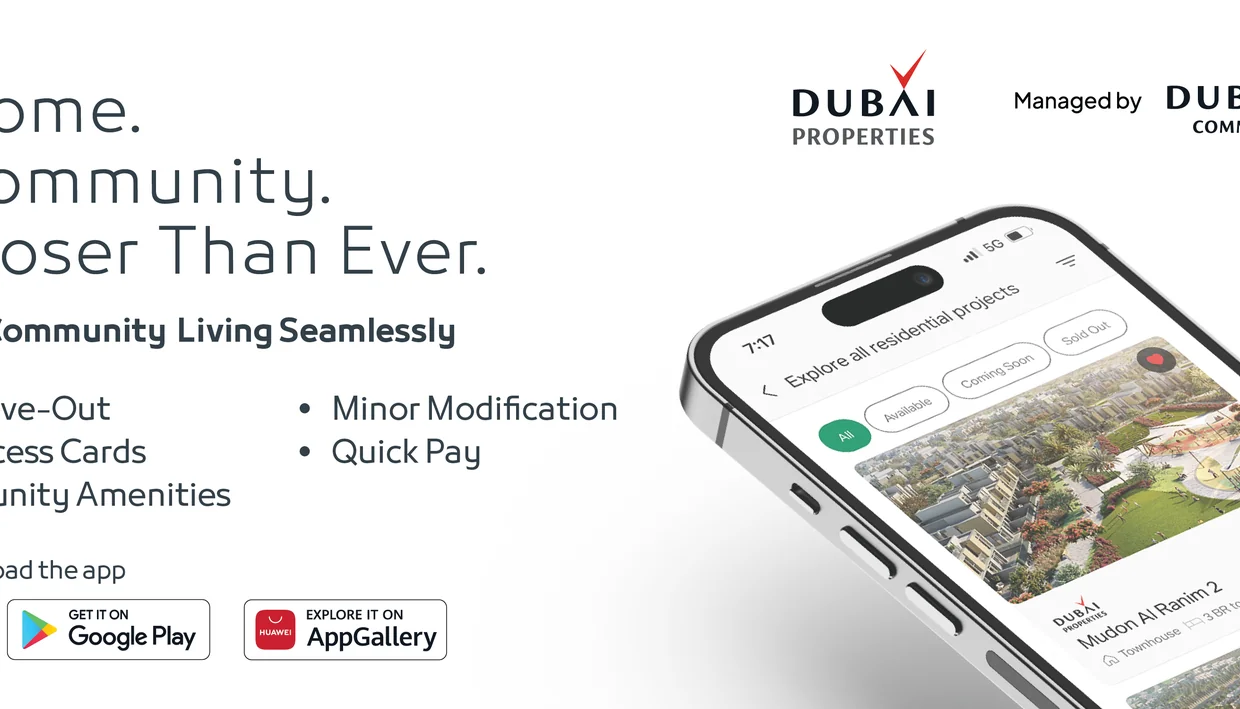 Community banner imagery for Serena by Dubai Holding Communities