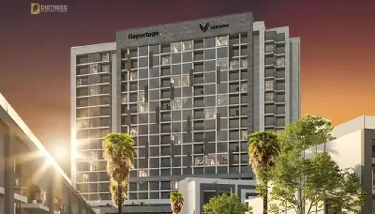 Verdana townhouse community marketing image at Dubai Investments Park