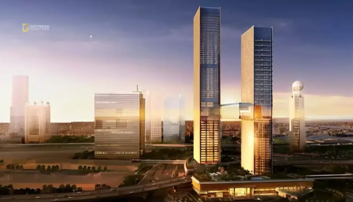 One Za'abeel Residences tower exterior in the Za'abeel district, Dubai