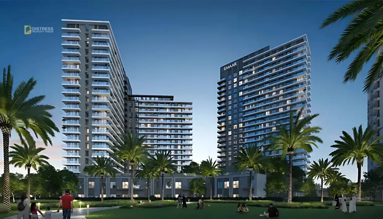 Rendering of Greenside Residence in Dubai Hills Estate, developed by Emaar Properties