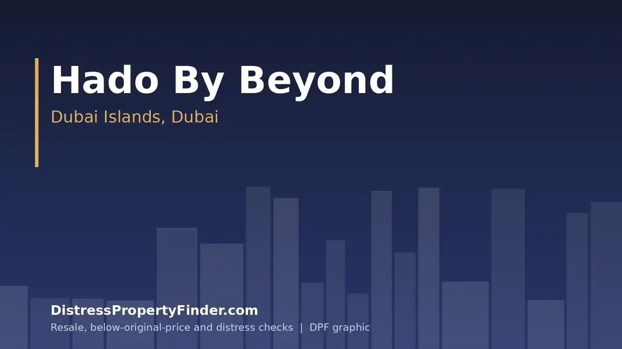 DPF graphic showing the name Hado By Beyond, Dubai Islands