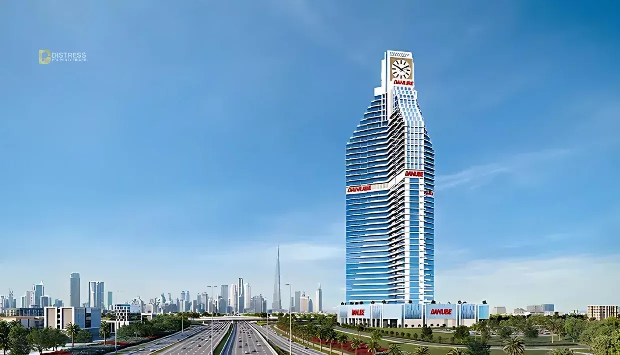 Rendering of Timez in Dubai Silicon Oasis, developed by Danube Properties