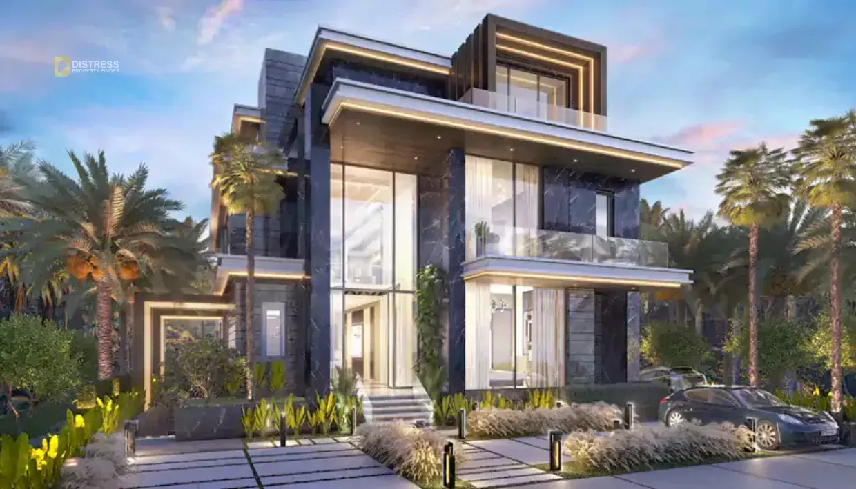 Venice villa facade at DAMAC Lagoons by DAMAC Properties
