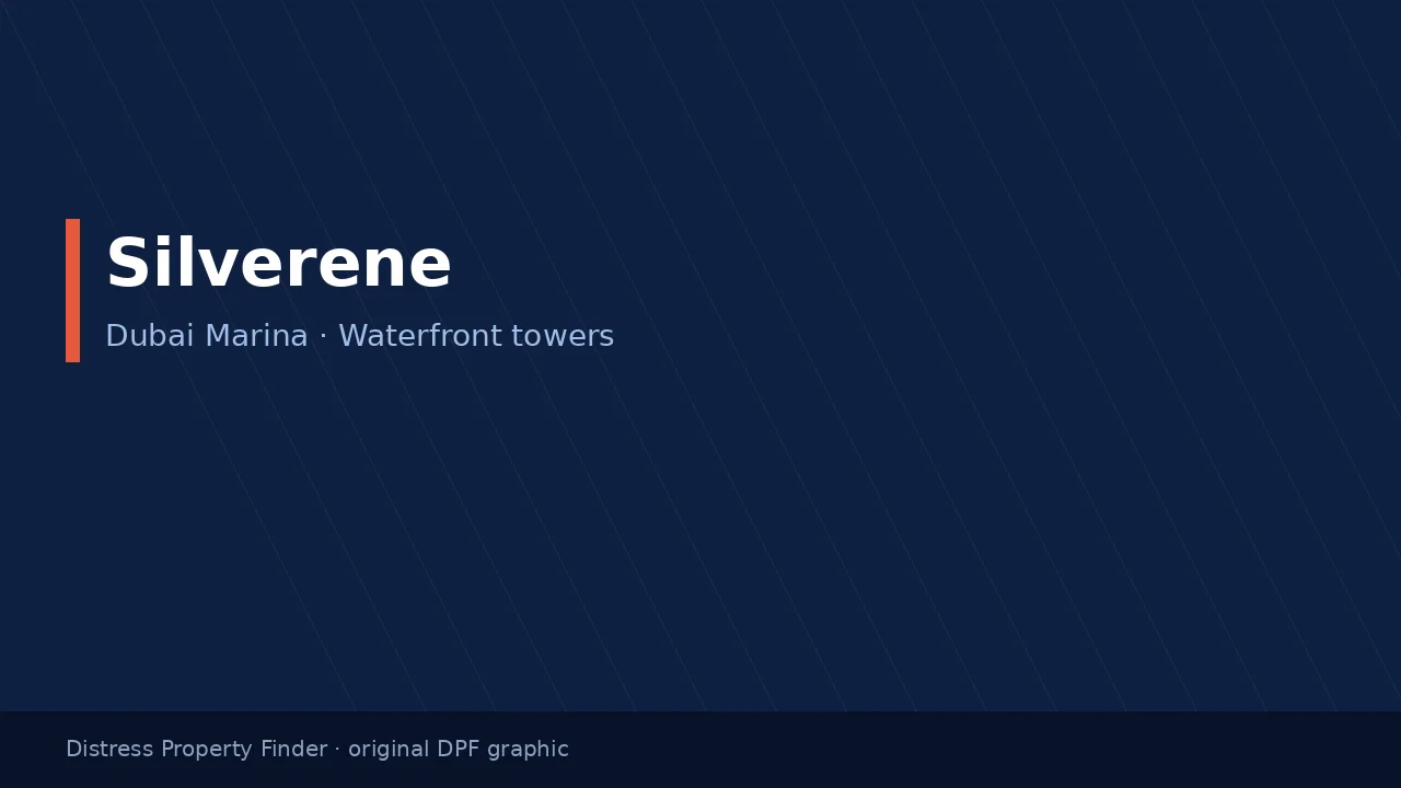 Silverene title on an original dark blue DPF graphic