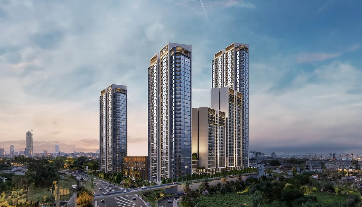 Sobha Orbis residential towers in Motor City, Dubai