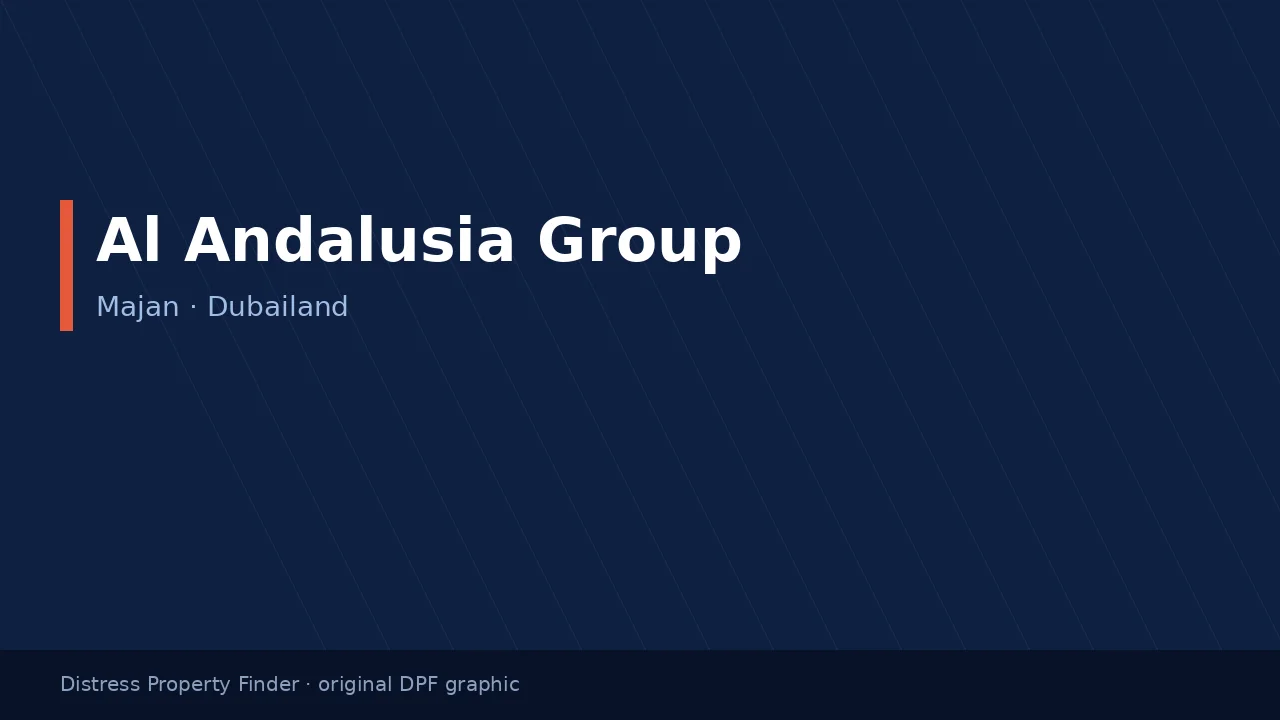 Al Andalusia Group name on an original dark blue DPF graphic