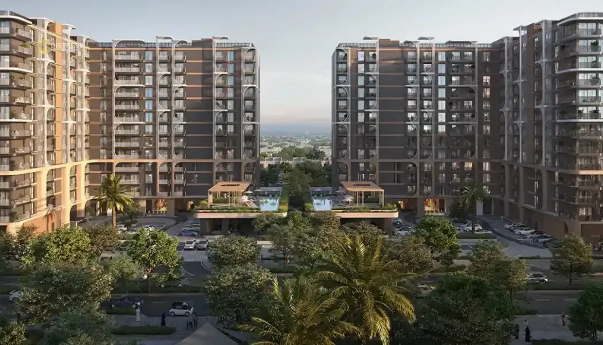 Yas Living residential buildings on Yas Island, Abu Dhabi, developed by Aldar Properties