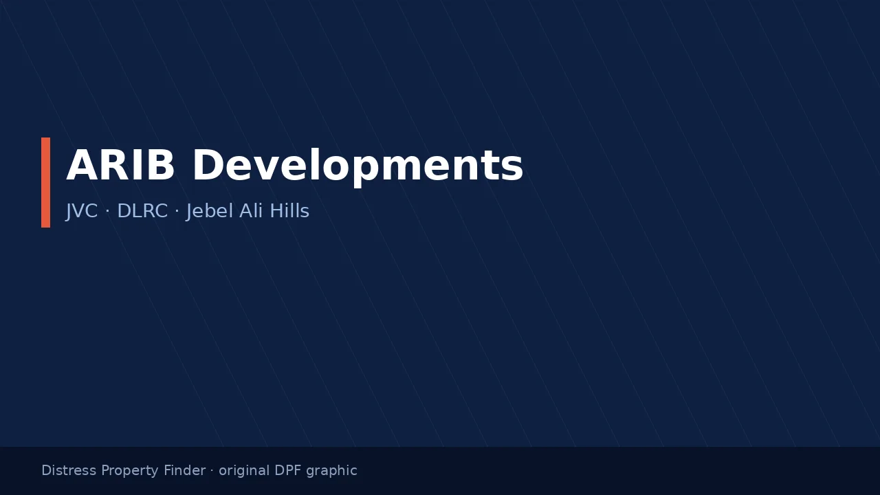 ARIB Developments name on an original dark blue DPF graphic