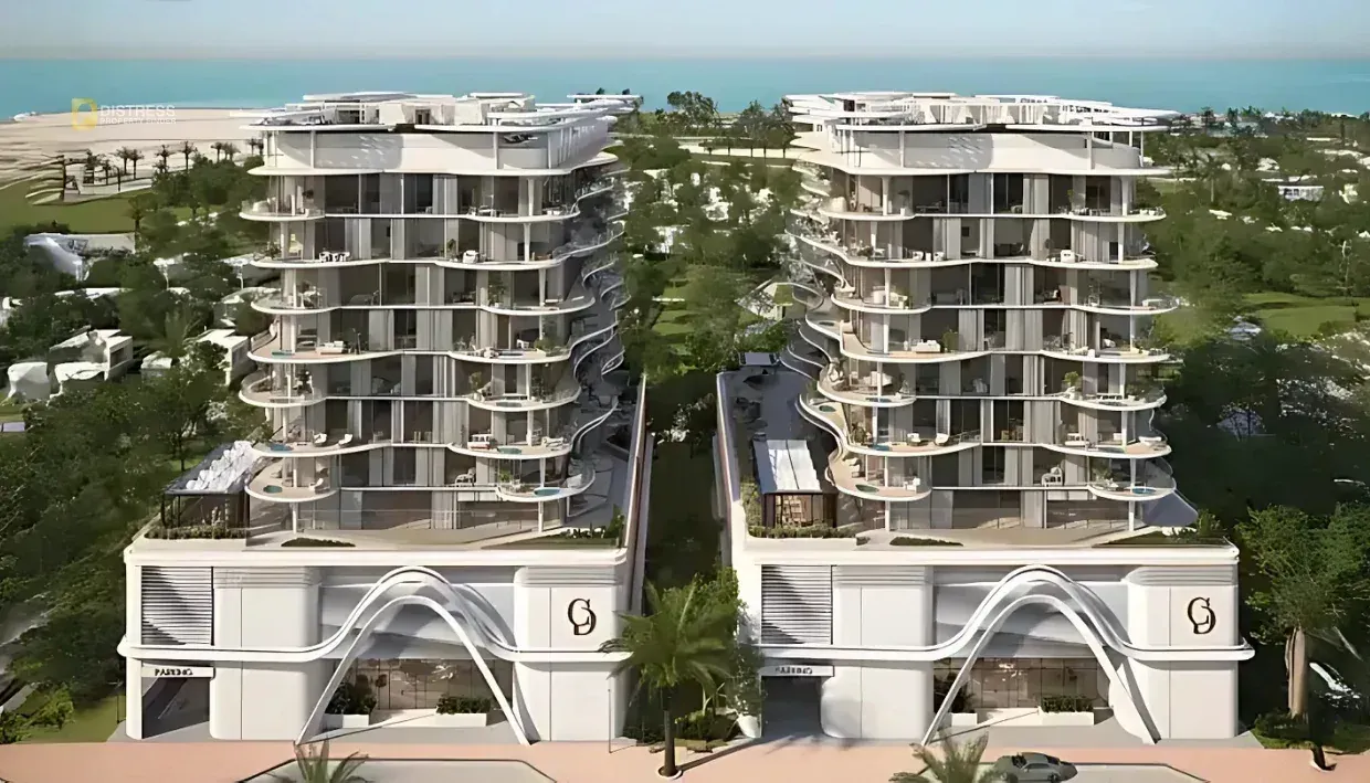 Rendering of AGUA Residences on Dubai Islands, developed by Citi Developers