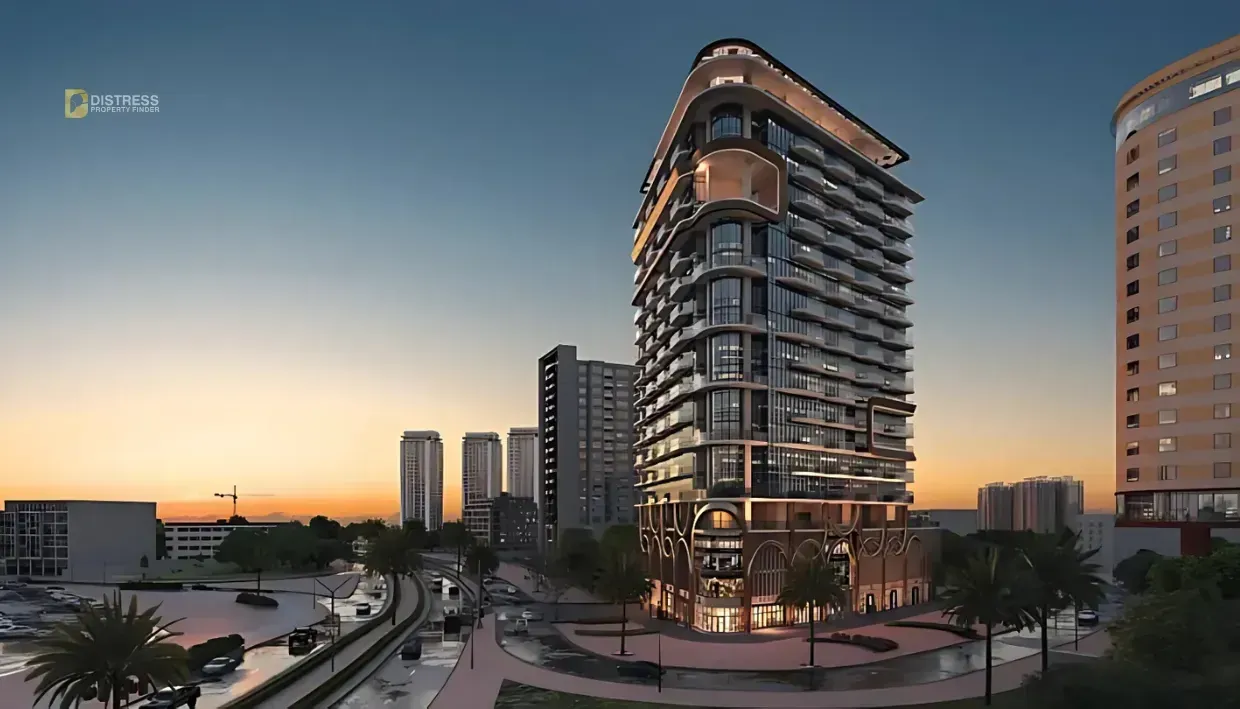 Rendering of Empire Lake Views in Liwan, developed by Empire Developments