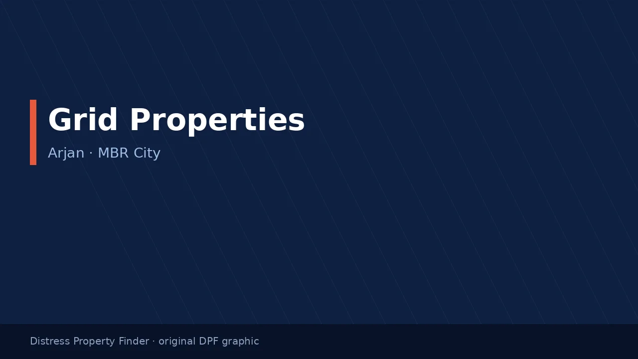 Grid Properties name on an original dark blue DPF graphic