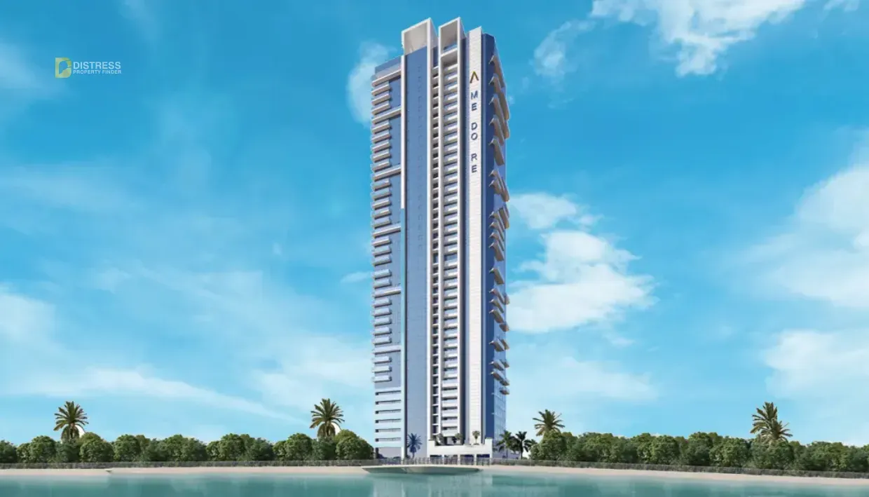 Rendering of a ME DO RE residential tower in Jumeirah Lake Towers, developed by ME DO RE Properties