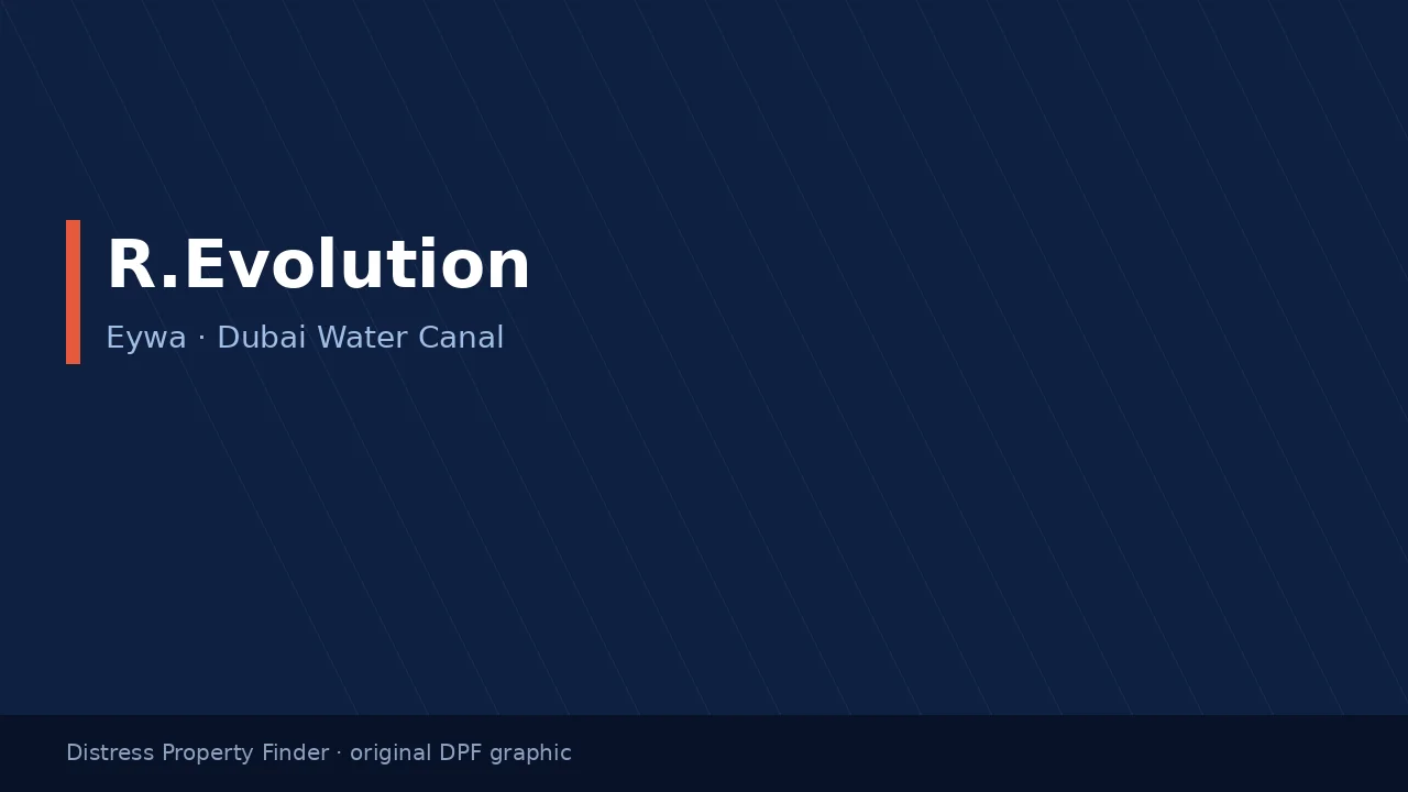 R.Evolution name on an original dark blue DPF graphic