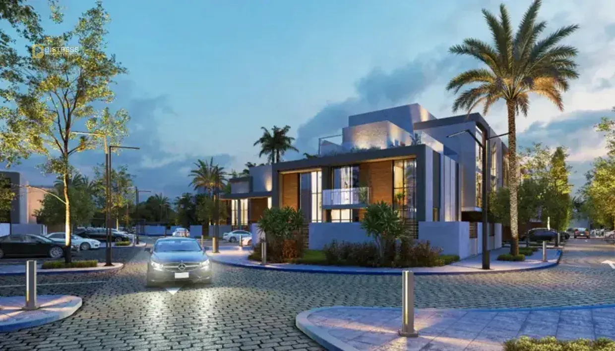 Rendering of Verdana townhouses in Dubai Investments Park, developed by Reportage