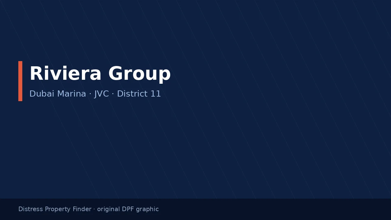 Riviera Group name on an original dark blue DPF graphic