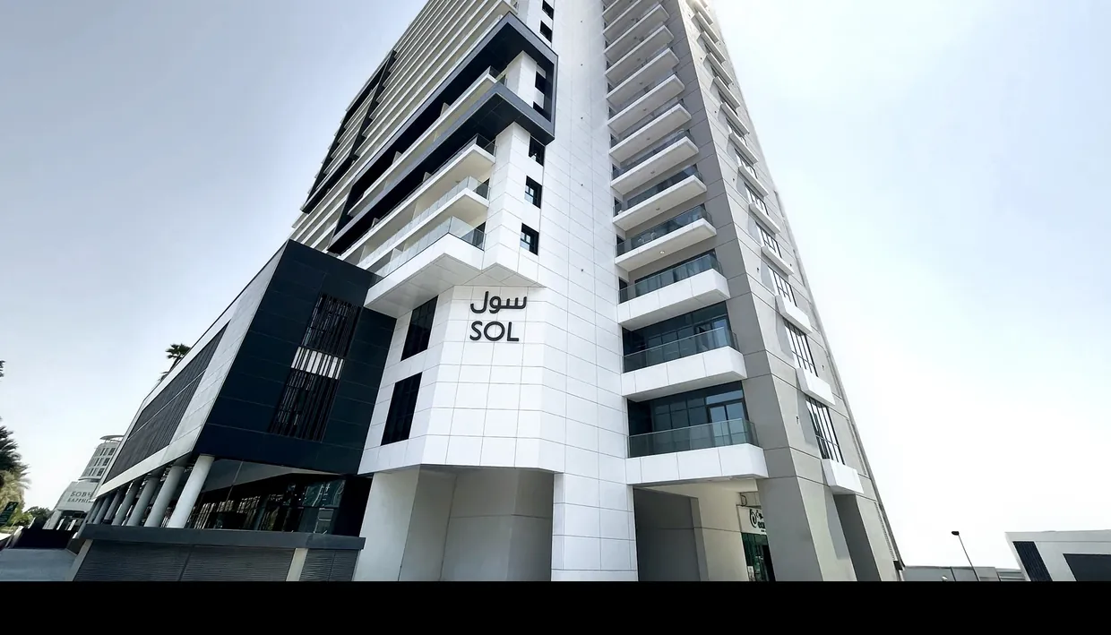 View of SOL Bay in Business Bay, developed by SOL Properties