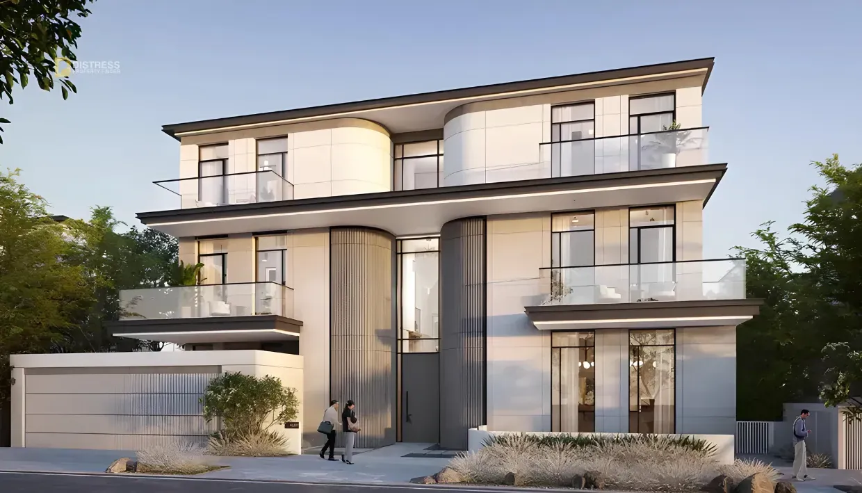 Rendering of a Karl Lagerfeld Villas home in Meydan, Mohammed Bin Rashid City, developed by Taraf