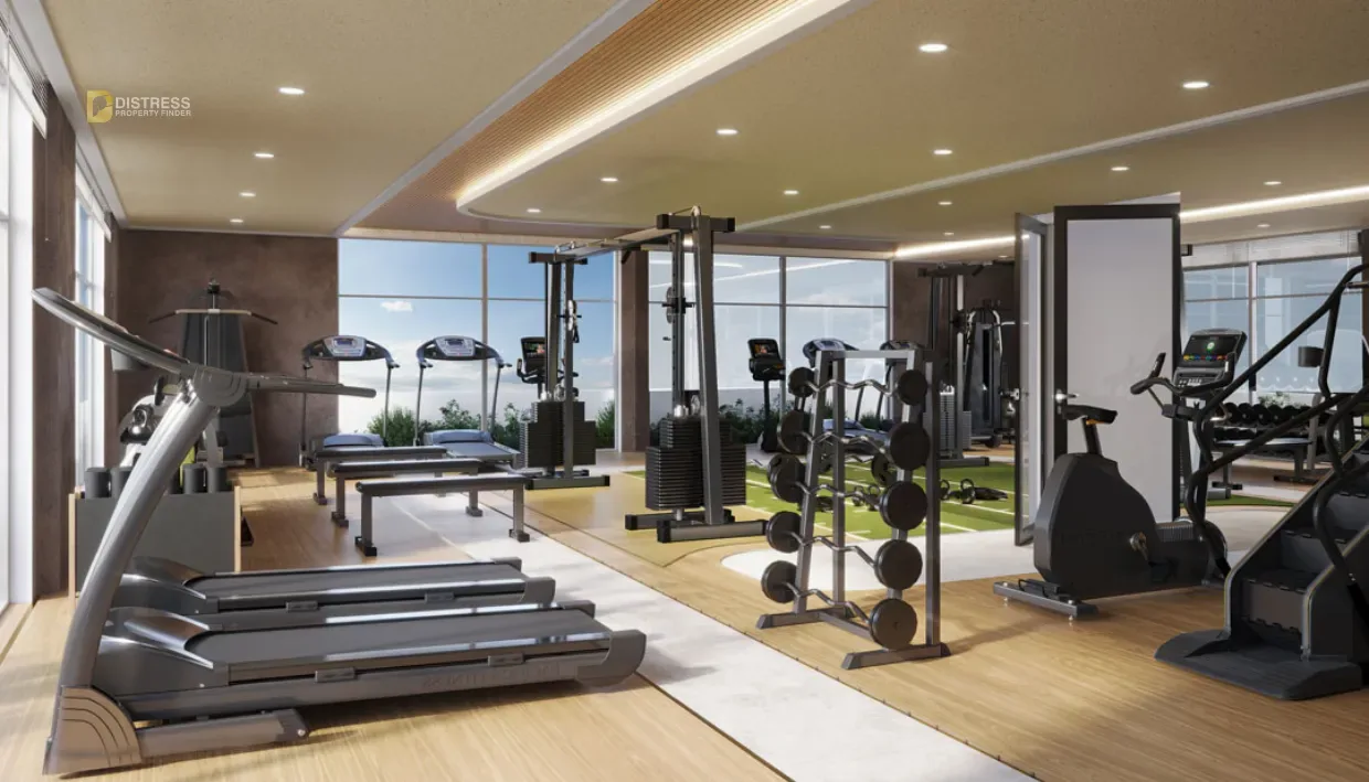 1-Bedroom Apartment Vega Dubai Sports City — Residence At By Developments Gym