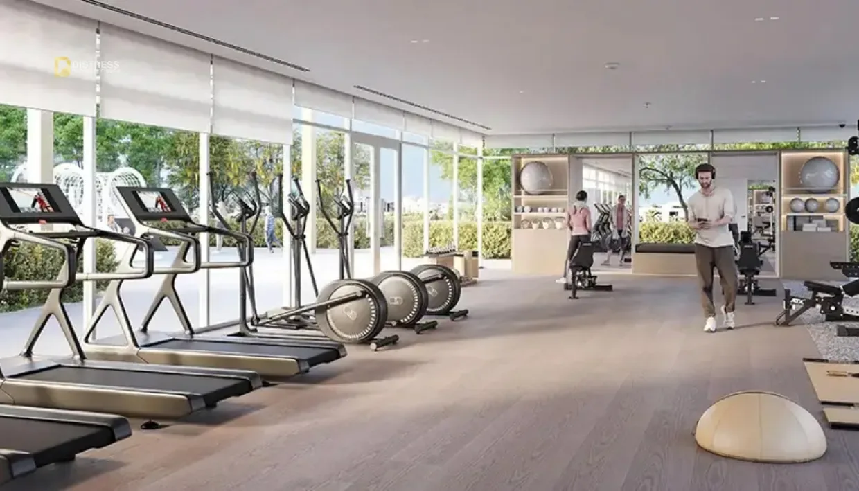 1-Bedroom Apartment Altura 1 WAADA. Gym. 1-Bedroom Apartment Altura 1 WAADA — Gym
