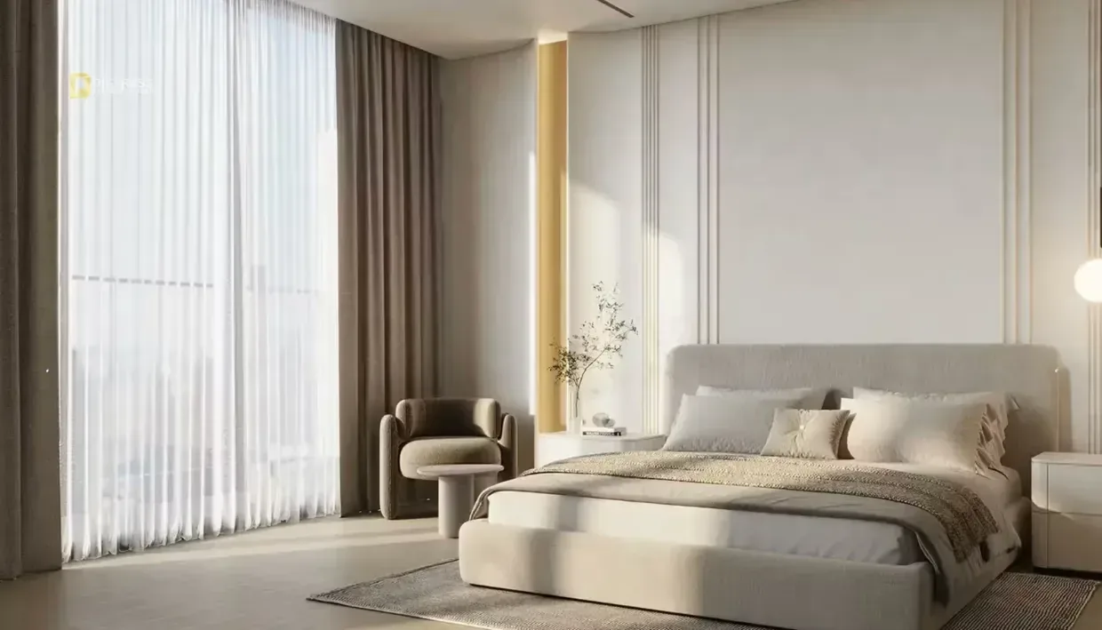 1-Bedroom Apartment Binghatti Hills Dubai Science Park — Distress Deal Studio Ma Bedroom
