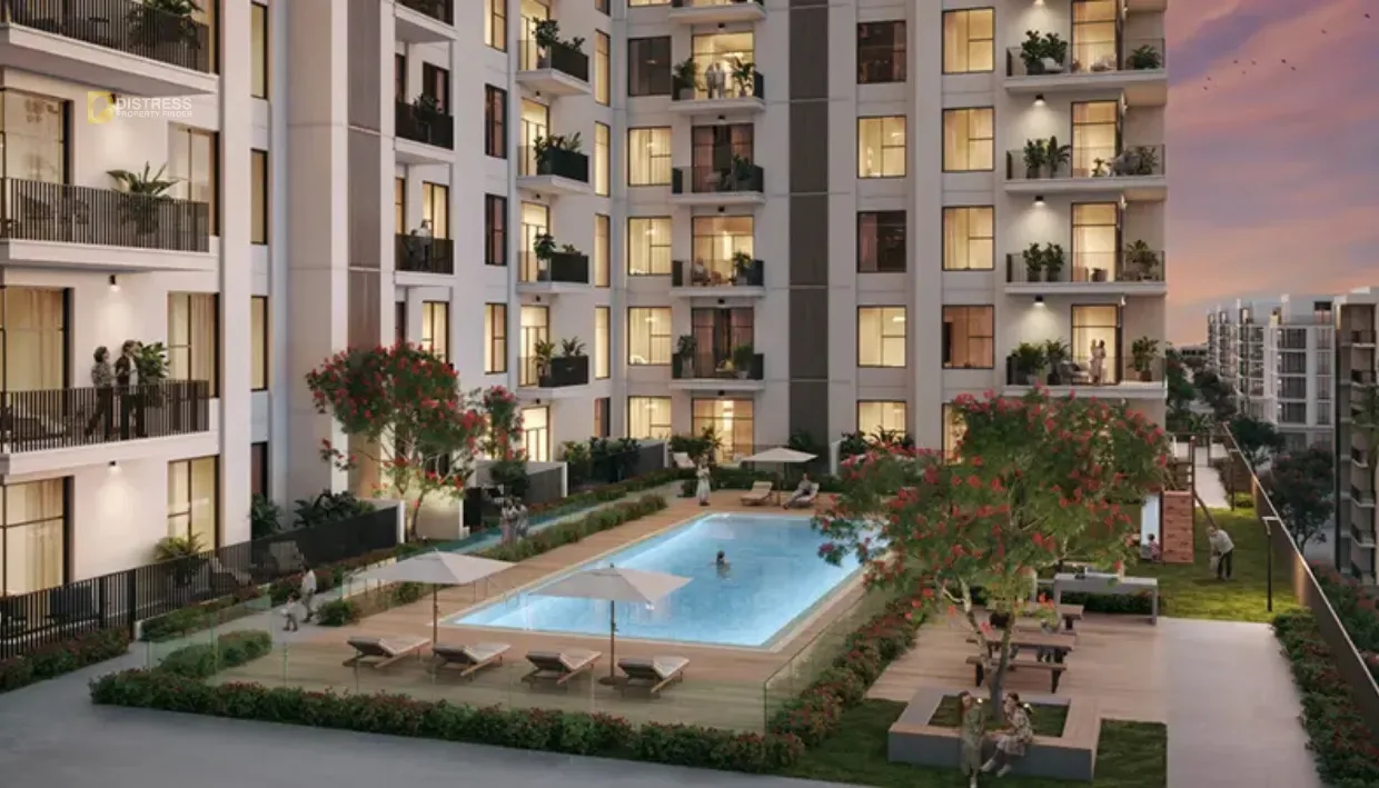 1-Bedroom Apartment Elaya Town Square. Swimming Pool. 1-Bedroom Apartment Elaya Town Square — Swimming Pool