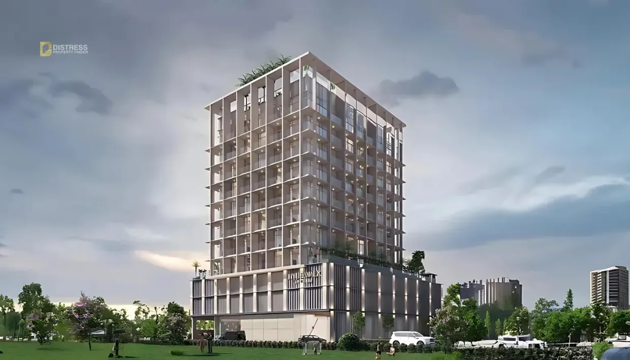 Furnished 1-Bedroom Corner Apartment in Hyde Walk, Jumeirah Garden City