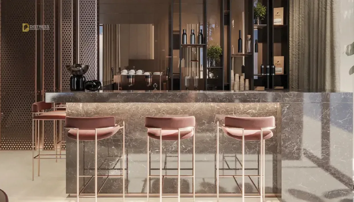 1-Bedroom Apartment Hyde Walk Jumeirah Garden City — By Developments At Al Satwa Dubai Bar