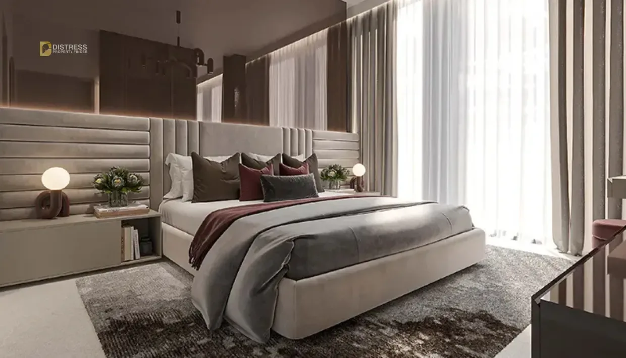 1-Bedroom Apartment Hyde Walk Jumeirah Garden City — By Developments At Al Satwa Dubai Bedroom