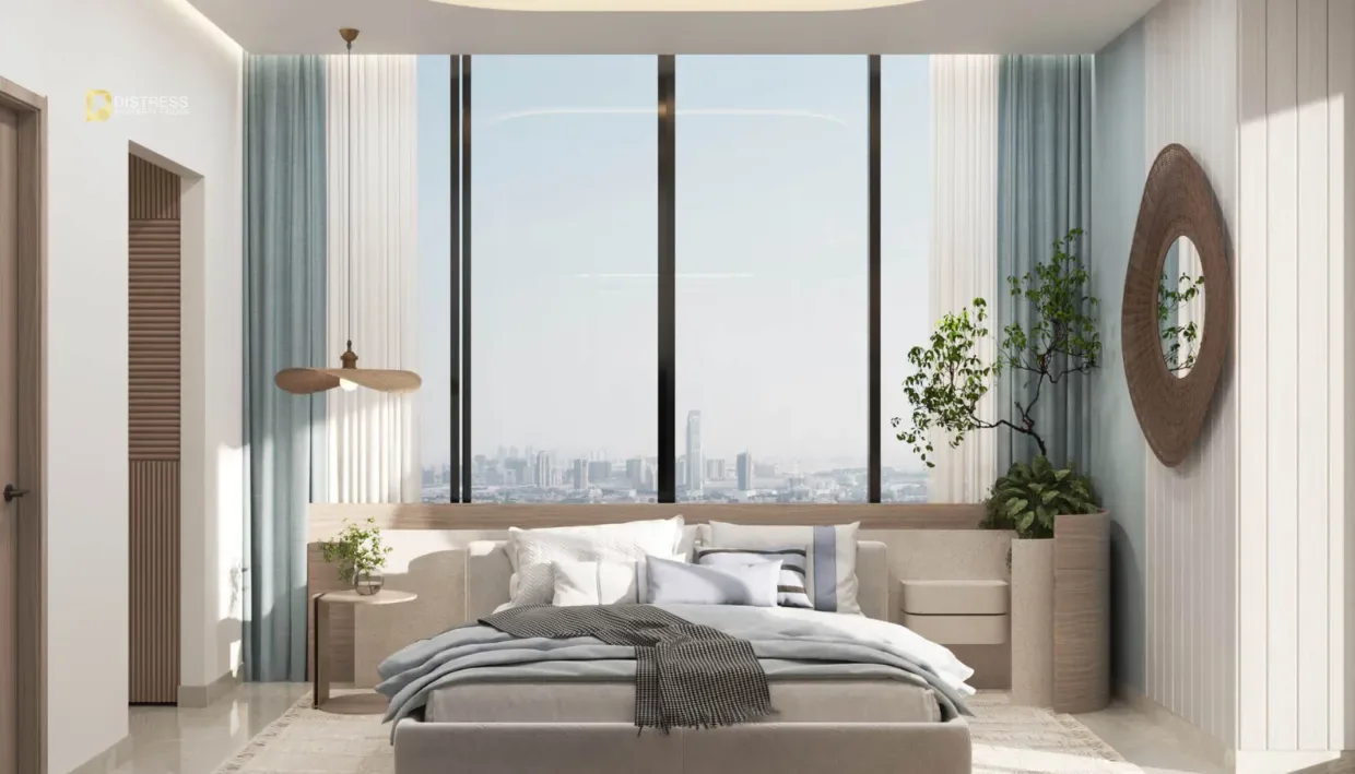 1-Bedroom Apartment Samana Resorts Dubai Production City — At Dubai Production City By Developers Bedroom