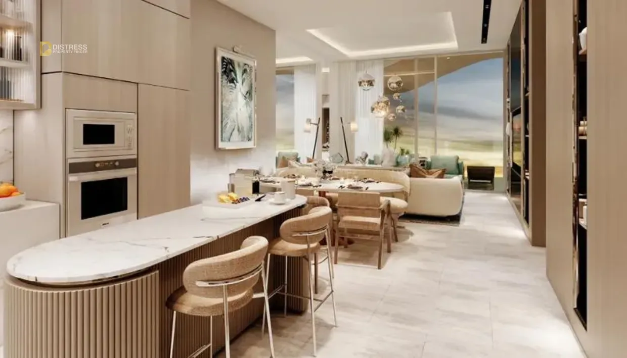 1-Bedroom Apartment The Pier Residences Dubai Maritime City — Residence At By Lmd Continental Investments Dinning