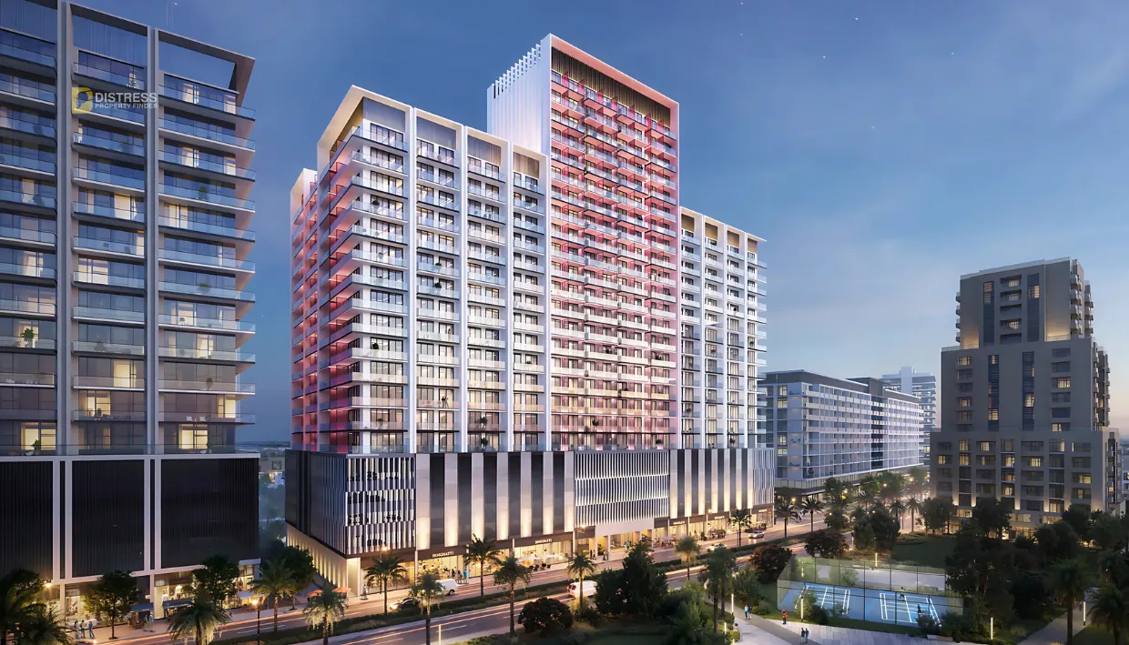 Binghatti Ruby Tower at Jumeirah Village Circle by Binghatti Developer - building