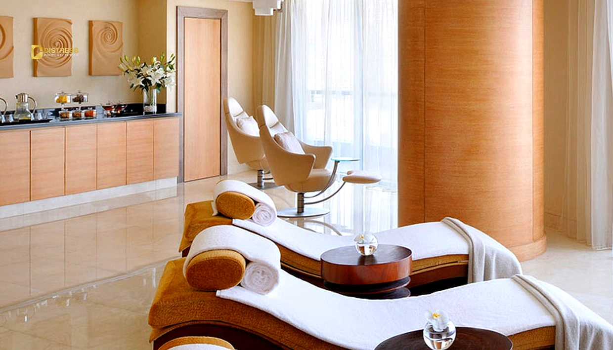 Emaar Palace Residences at Dubai Creek Harbour - pool cabanas