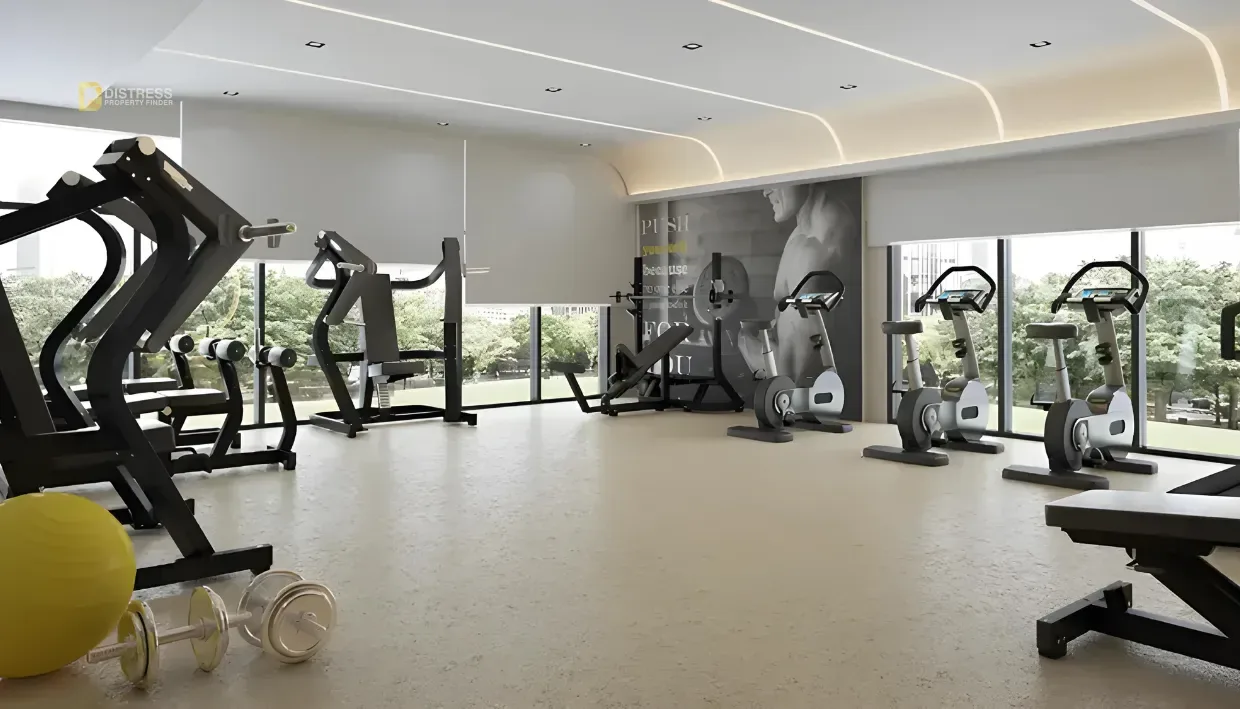 1-Bedroom Apartment Azizi Jewel Al Furjan. At By Developers Gym. 1-Bedroom Apartment Azizi Jewel Al Furjan — At By Developers Gym
