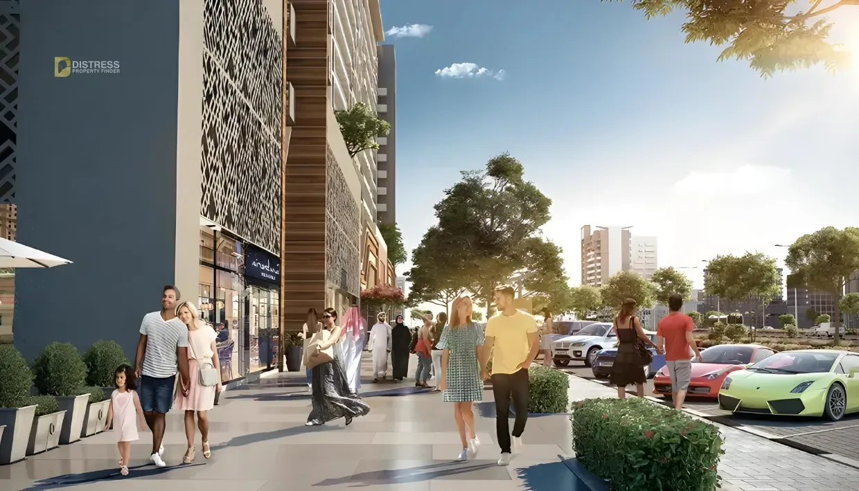 1-Bedroom Apartment Azizi Jewel Al Furjan. At By Developers Outdoor View. 1-Bedroom Apartment Azizi Jewel Al Furjan — At By Developers Outdoor View