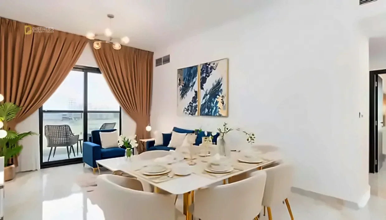 1-Bedroom Apartment Barari Hills Residences Majan — Residences Dinning Area