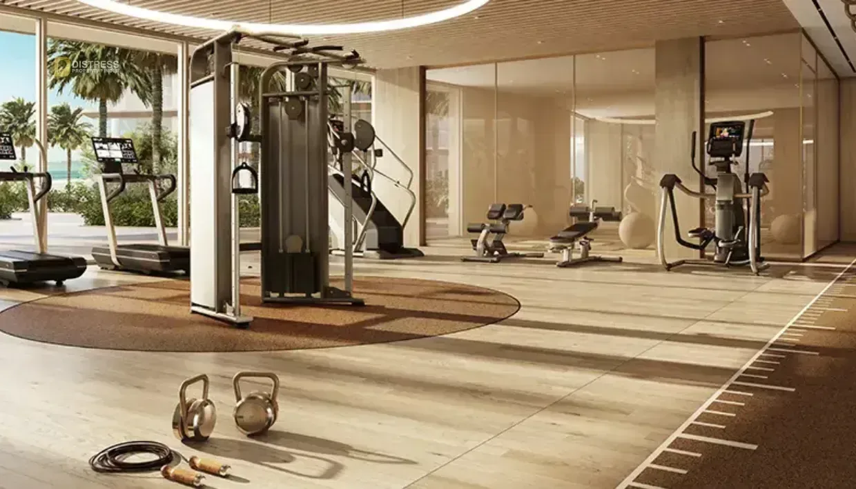 1-Bedroom Apartment Bay Grove Residences Dubai Island — By Nakheel Gym