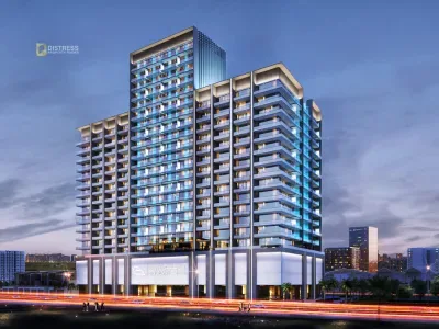 1-Bedroom Apartment Binghatti Azure Jumeirah Village Circle — Distress Sale High Floor Studio In Dubai