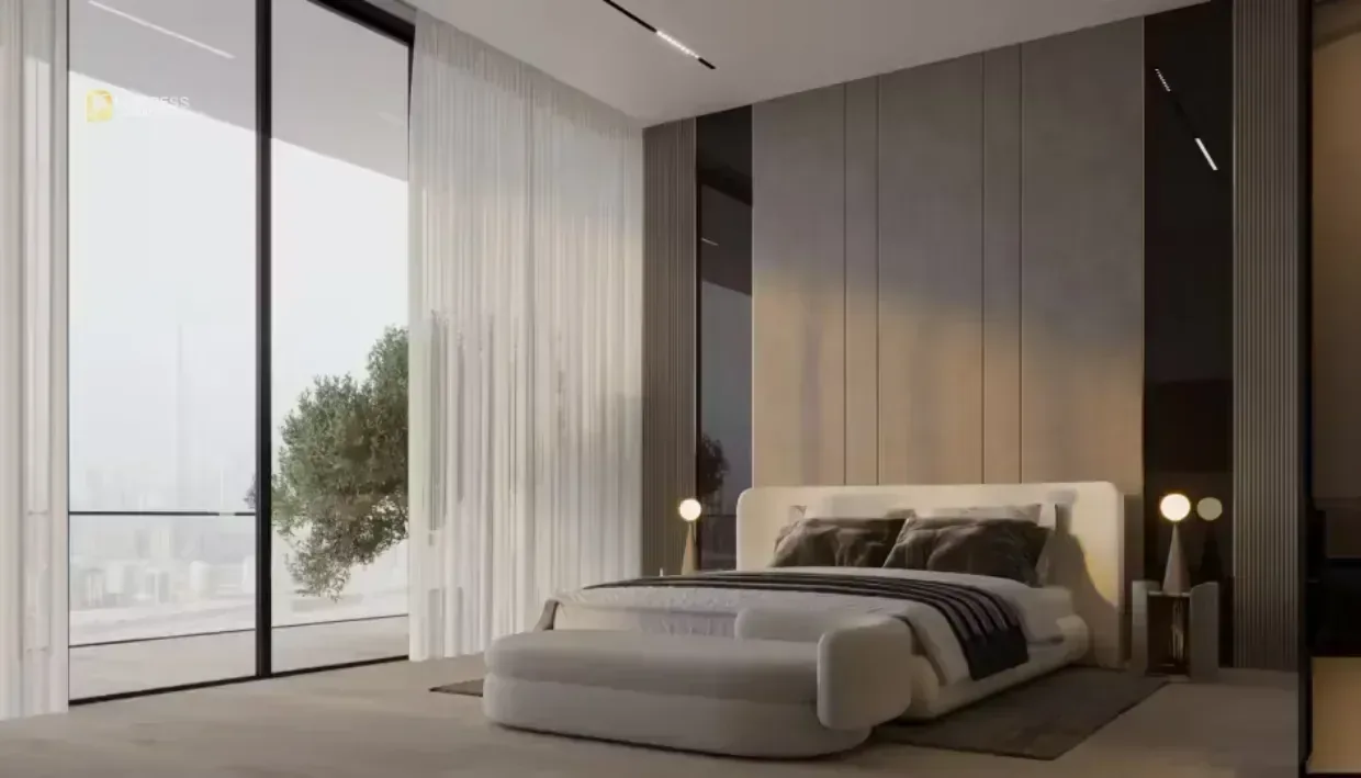 1-Bedroom Apartment Binghatti Skyrise Tower B Business Bay — Master