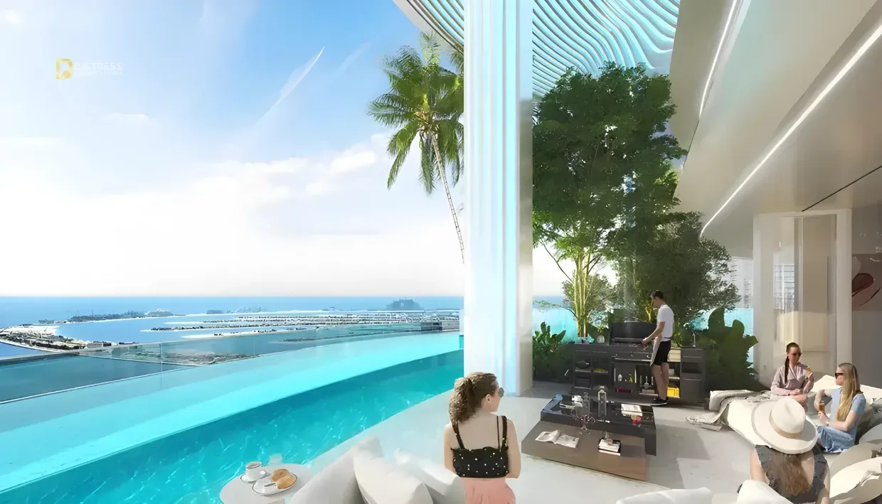 1-Bedroom Apartment DAMAC Casa Dubai Media City — 1br Apartment For Sale Distress Deal Barbeque