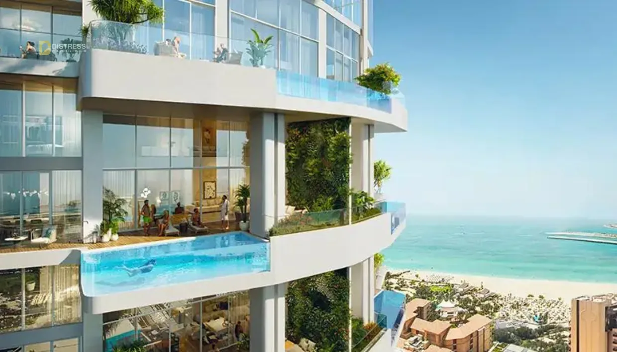 1-Bedroom Apartment LIV LUX Dubai Marina — Distress Deal Alert In AED Balcony