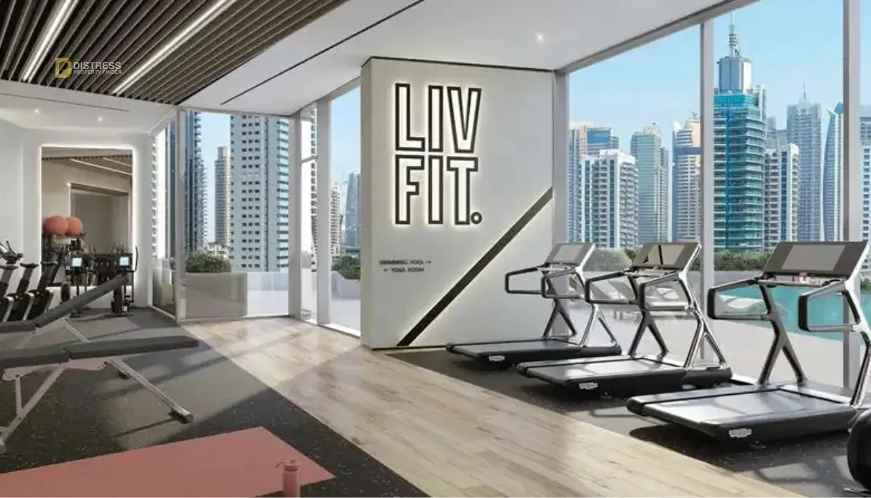 1-Bedroom Apartment LIV LUX Dubai Marina — Distress Deal Alert In AED Fitness