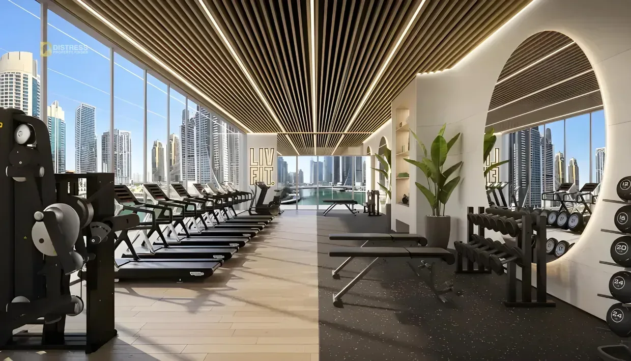 1-Bedroom Apartment LIV Waterside Dubai Marina — Distress 1br View Gym