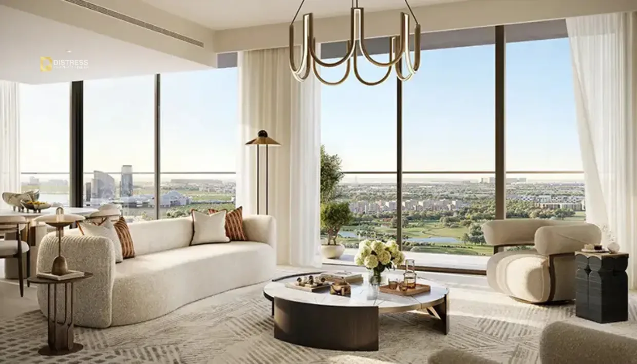 1-Bedroom Apartment Lyvia by Palace Dubai Creek Harbour — 3br Apartment Sale Living Room