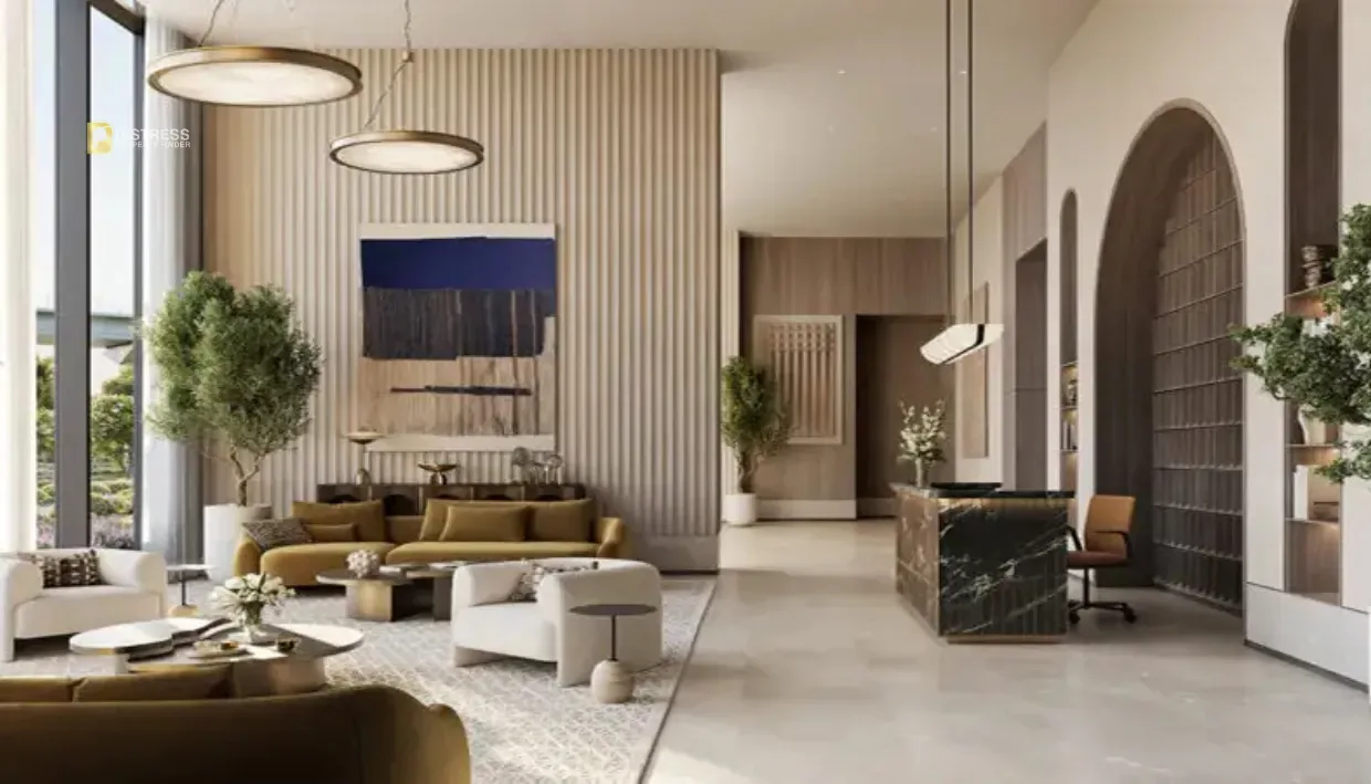 1-Bedroom Apartment Lyvia by Palace Dubai Creek Harbour — 3br Apartment Sale Lobby