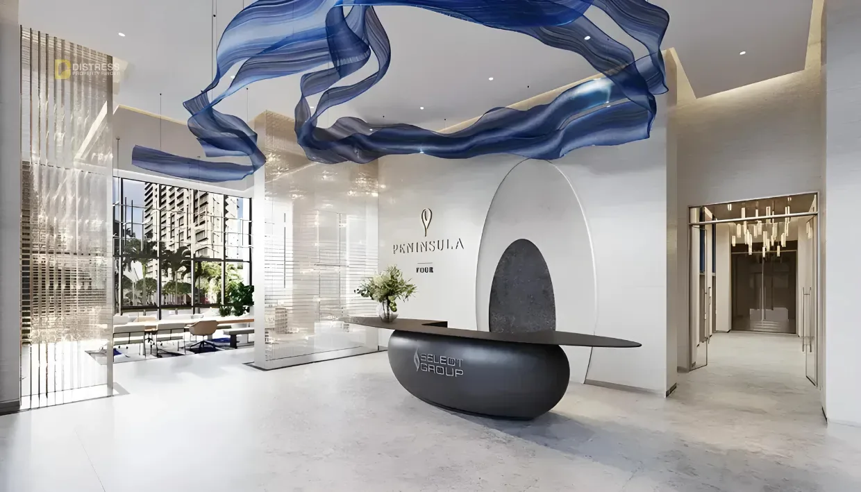 1-Bedroom Apartment Peninsula Four Business Bay. At Dubai Select Group Lobby. 1-Bedroom Apartment Peninsula Four Business Bay — At Dubai Select Group Lobby