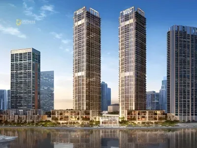 One-Bedroom Apartment at Peninsula Four, Business Bay — OP + DLD Covered, Ready