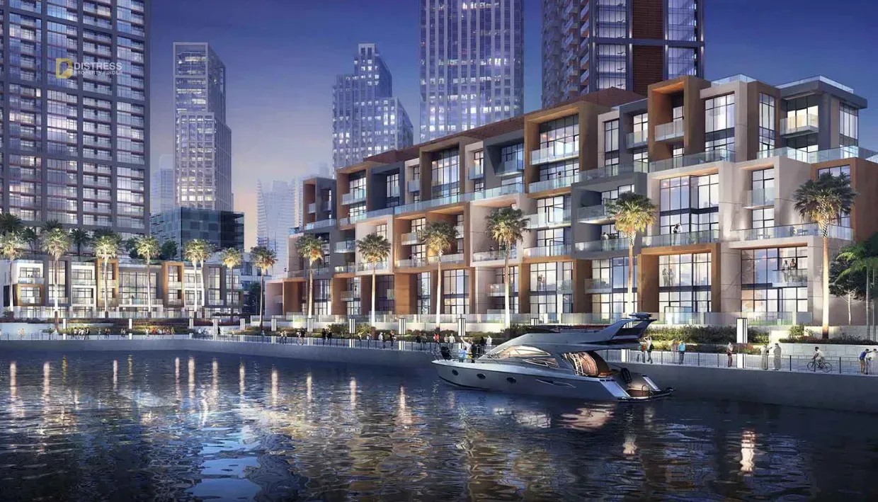 1-Bedroom Apartment Peninsula One Business Bay — Furnished Studio Burj Khalifa Di Night