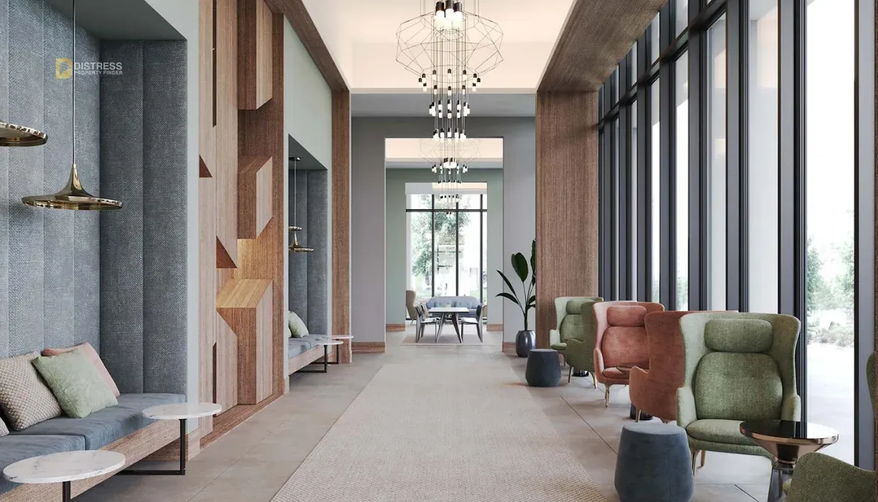 1-Bedroom Apartment Peninsula One Business Bay — Furnished Studio Burj Khalifa Di Lounge
