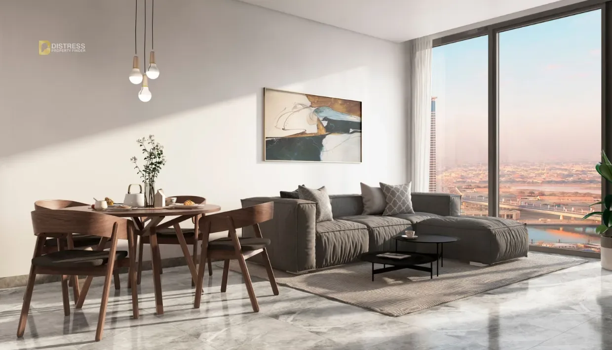 1-Bedroom Apartment Peninsula One Business Bay — Furnished Studio Burj Khalifa Di Living